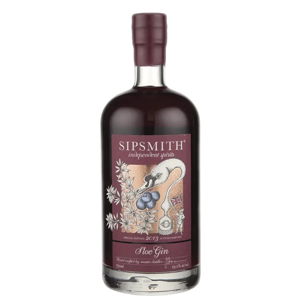 Sipsmith Sloe Gin - Whisky and Whiskey