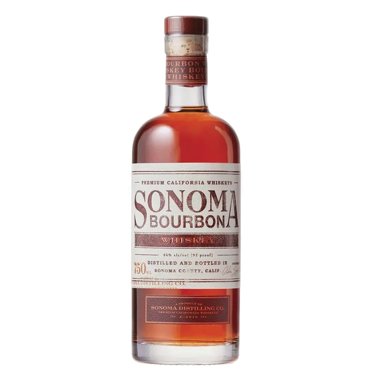 Sonoma Distilling Co. Sonoma Bourbon Whiskey - Whisky and Whiskey