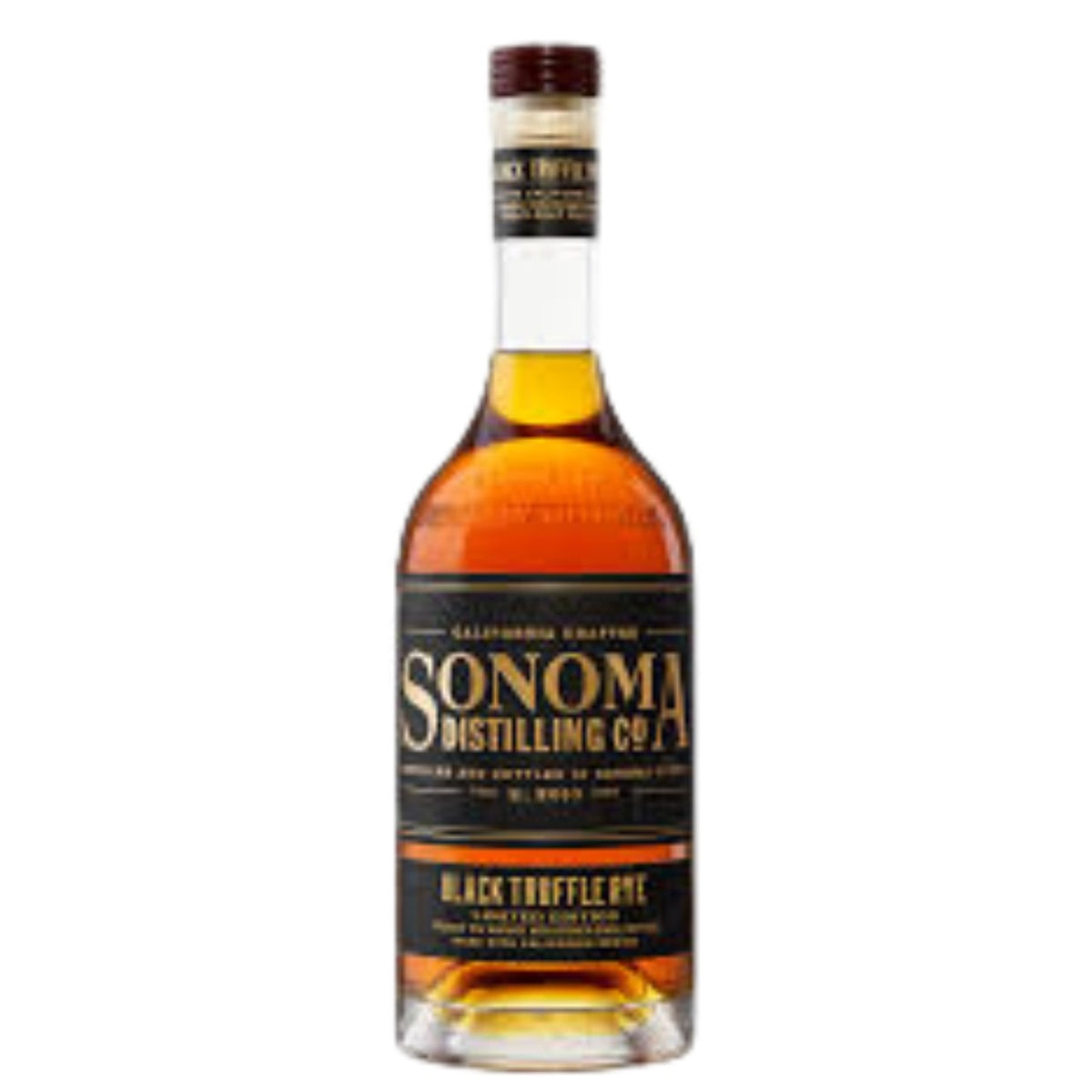 Sonoma Distilling Company Sonoma Distilling Black Truffle Straight Rye Whiskey - Whisky and Whiskey
