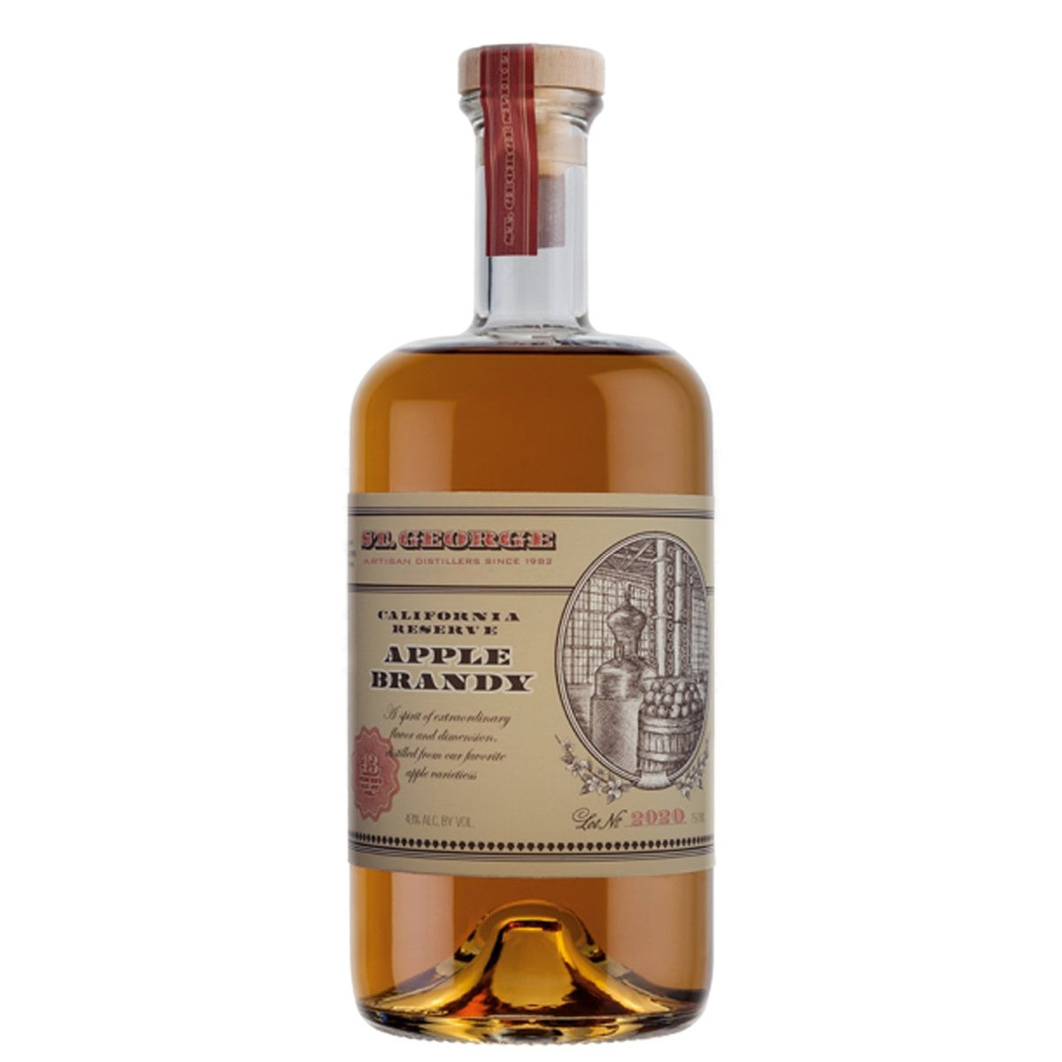 St. George Spirits California Reserve Apple Brandy - Whisky and Whiskey