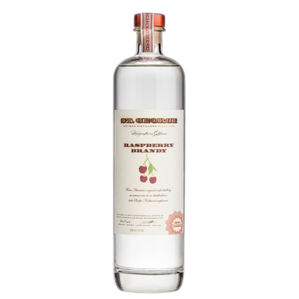 St. George Spirits Raspberry Brandy - Whisky and Whiskey