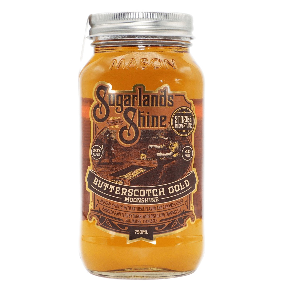 Sugarlands Shine Butterscotch Gold Moonshine - Whisky and Whiskey