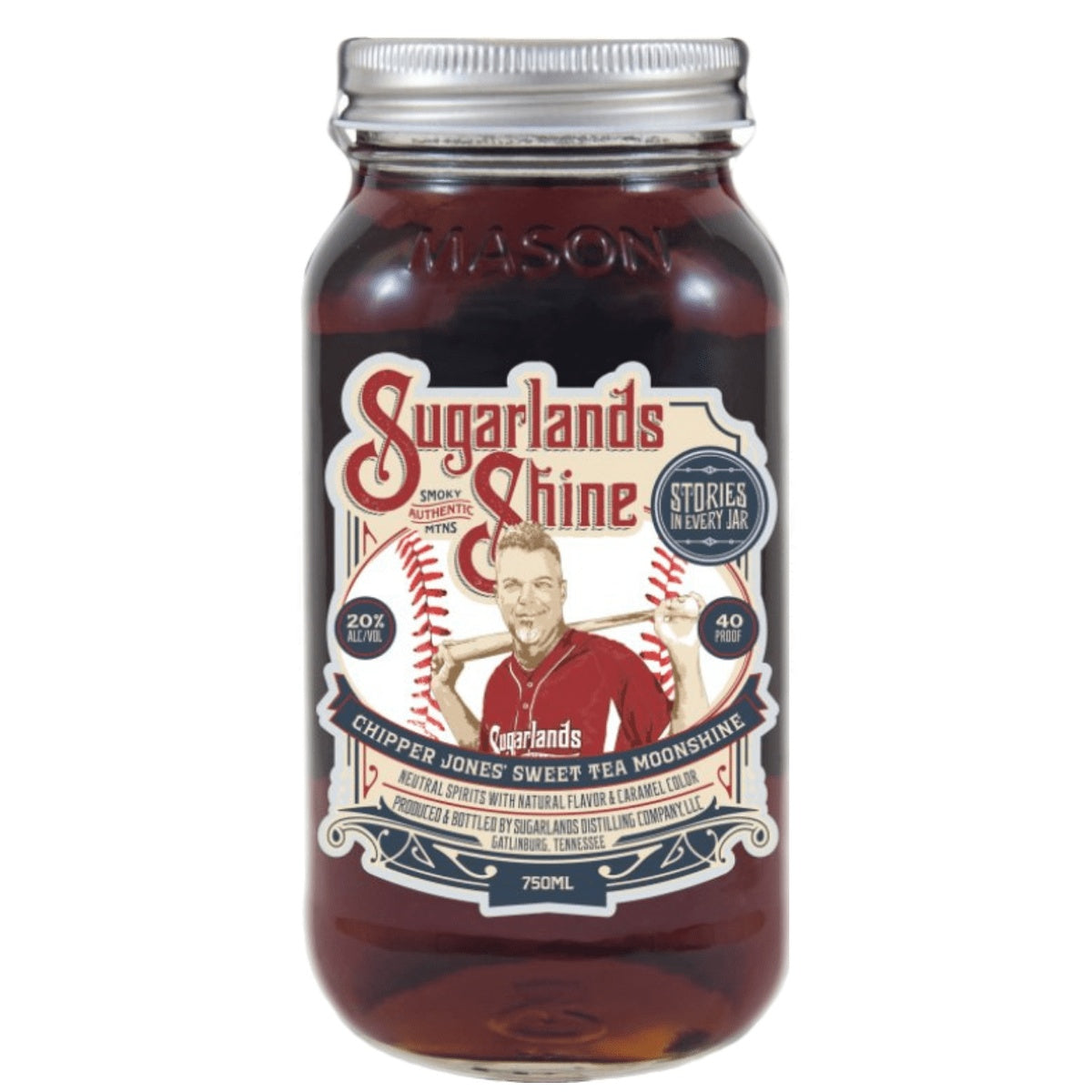 Sugarlands Shine Chipper Jones’ Sweet Tea Moonshine