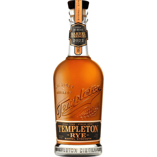 Templeton Rye Barrel Strength Rye Whiskey