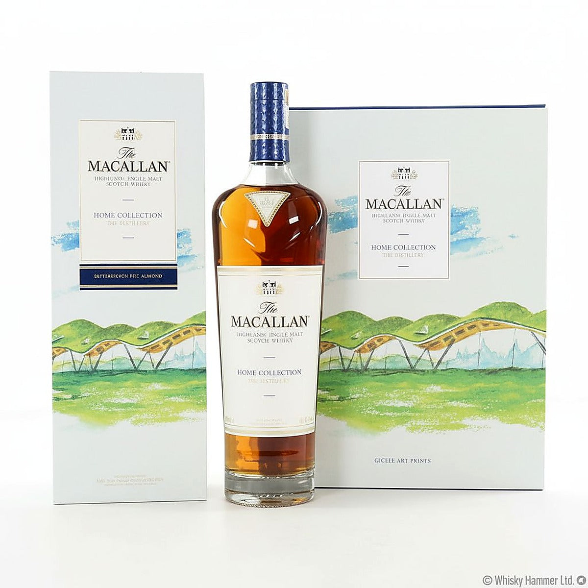 The Macallan Home Collection The Distillery Single Malt Scotch Whisky with Limited Edition Prints