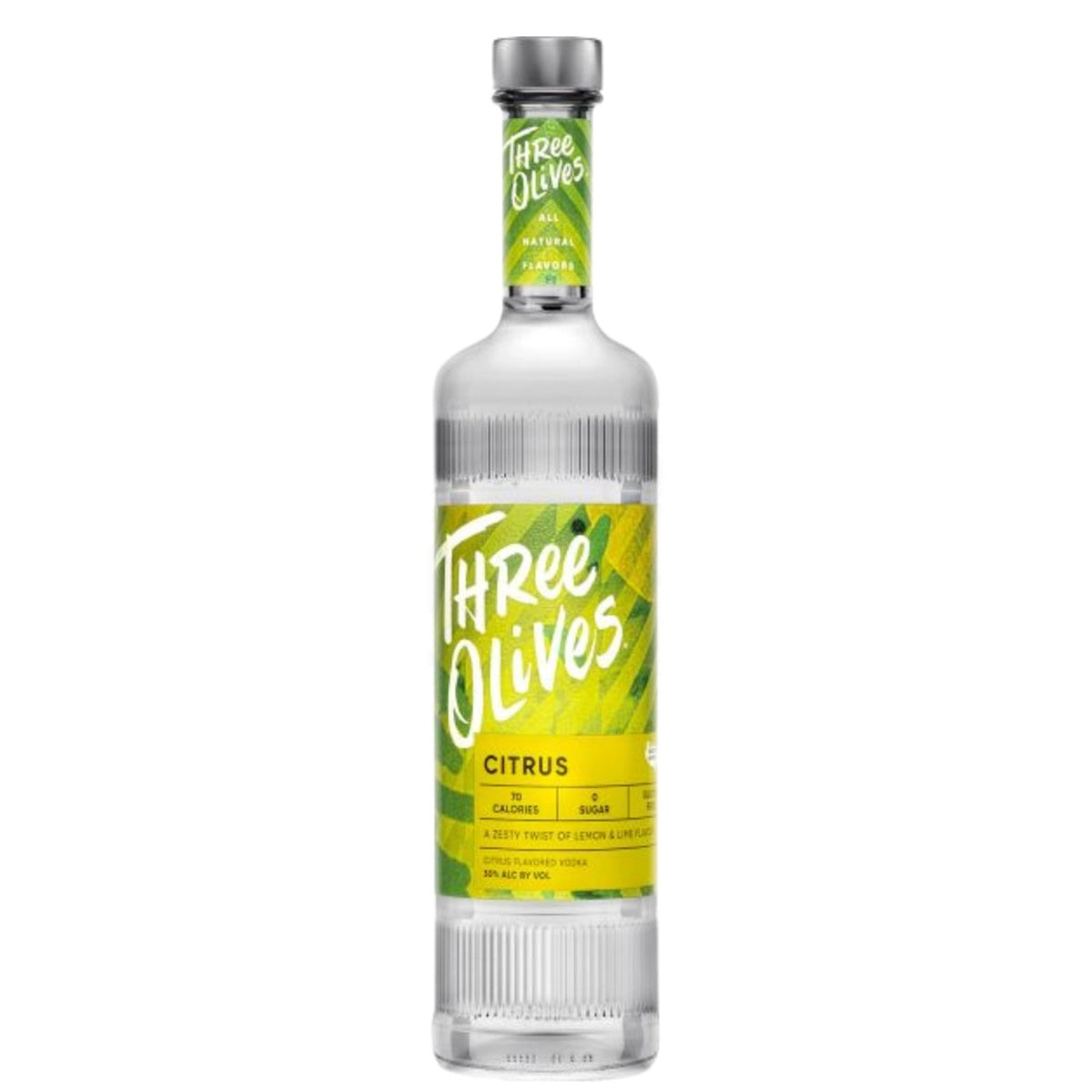Three Olives Citrus Vodka - Whisky and Whiskey