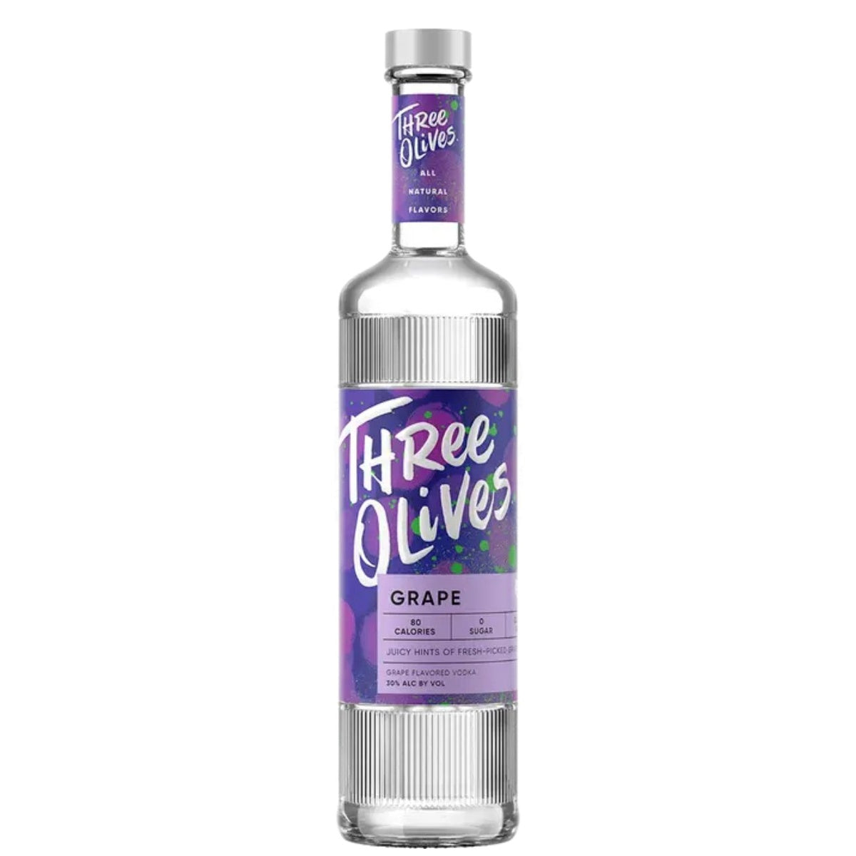 Three Olives Grape Vodka - Whisky and Whiskey