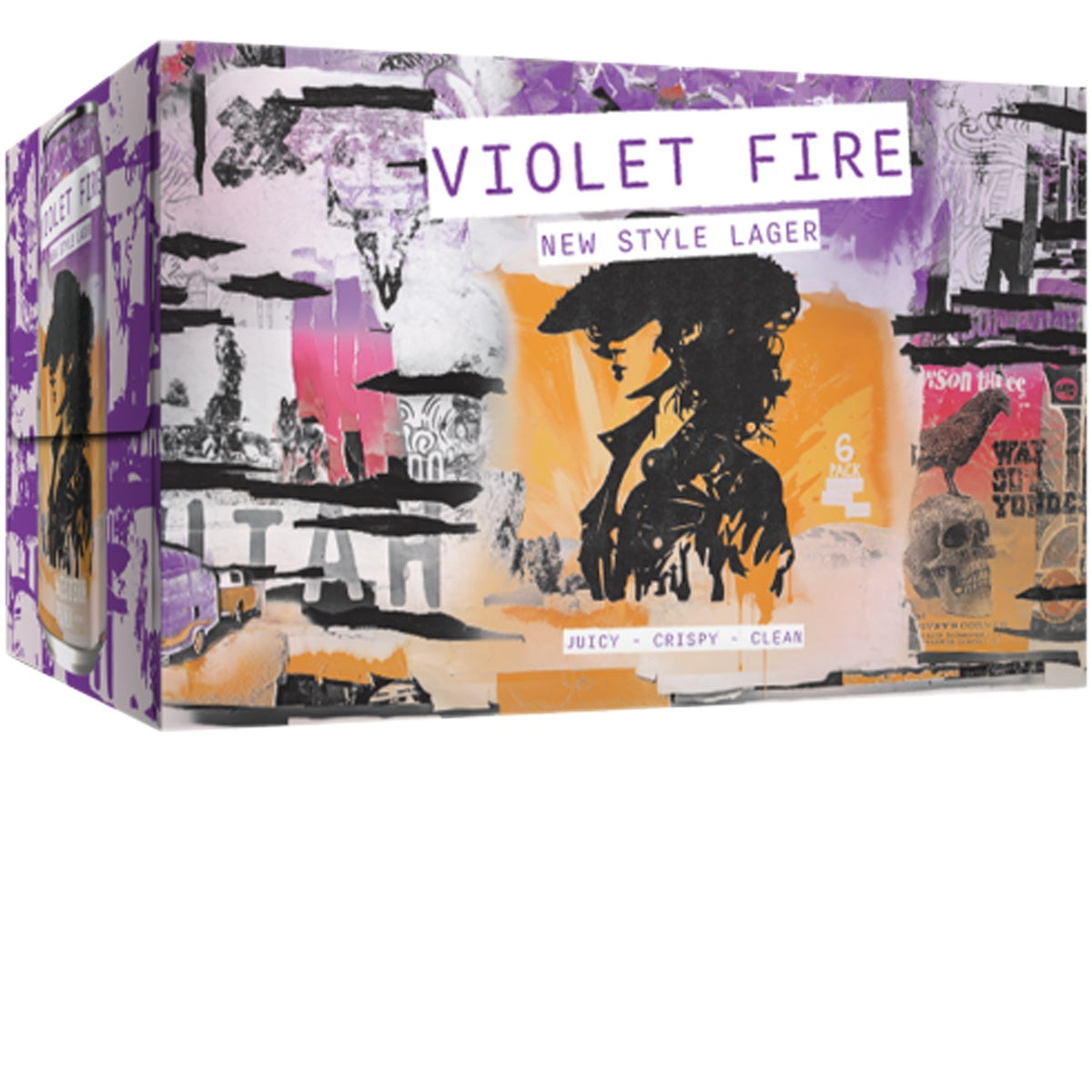 Uinta Violet Fire Lager 24 Pack