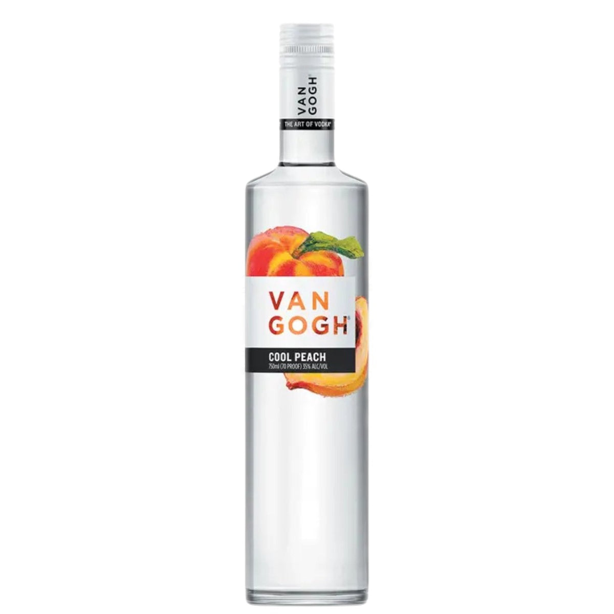 Van Gogh Peach Flavored Vodka Cool Peach - Whisky and Whiskey