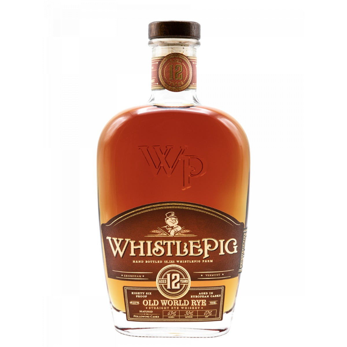 WhistlePig 12 Year Old World Rye Whiskey