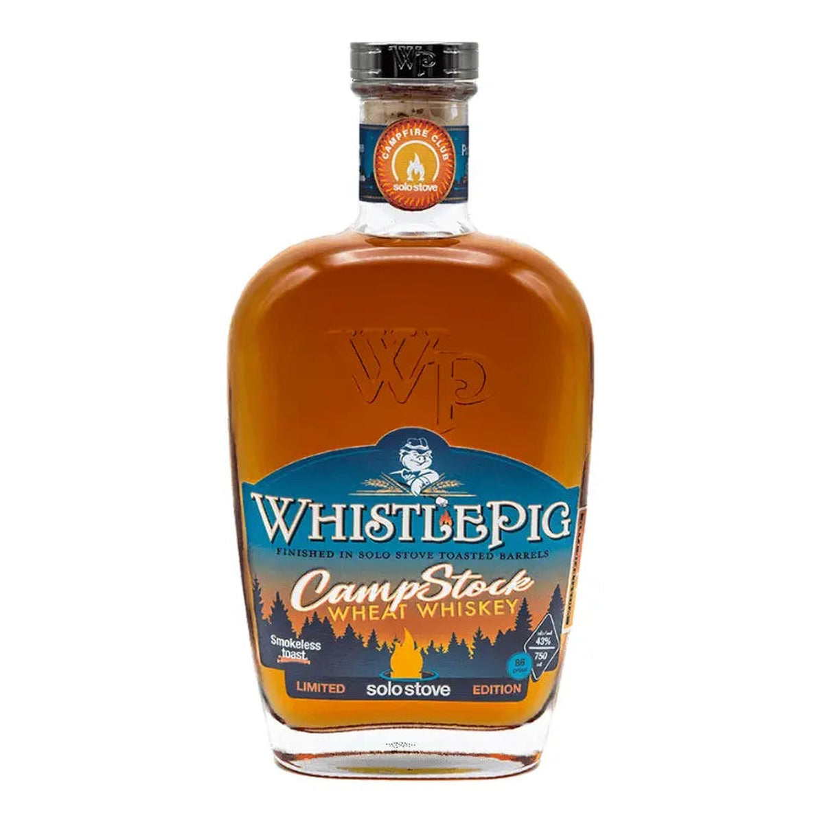 WhistlePig CampStock Solo Stove Wheat Whiskey