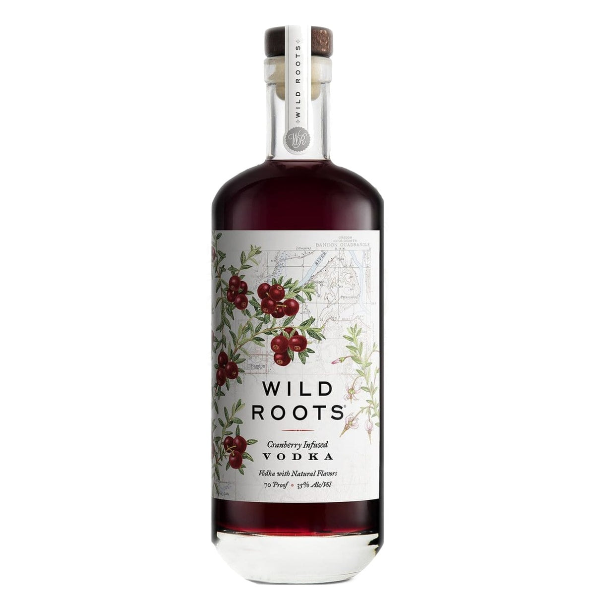 Wild Roots Cranberry Infused Vodka - Whisky and Whiskey