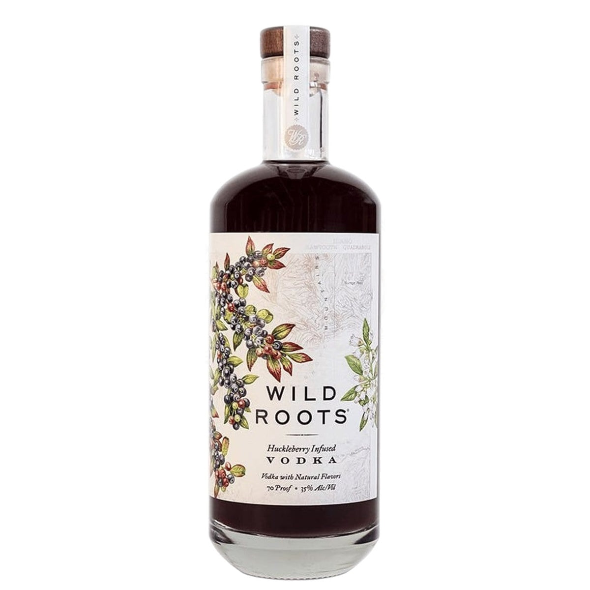 Wild Roots Huckleberry Infused Vodka - Whisky and Whiskey