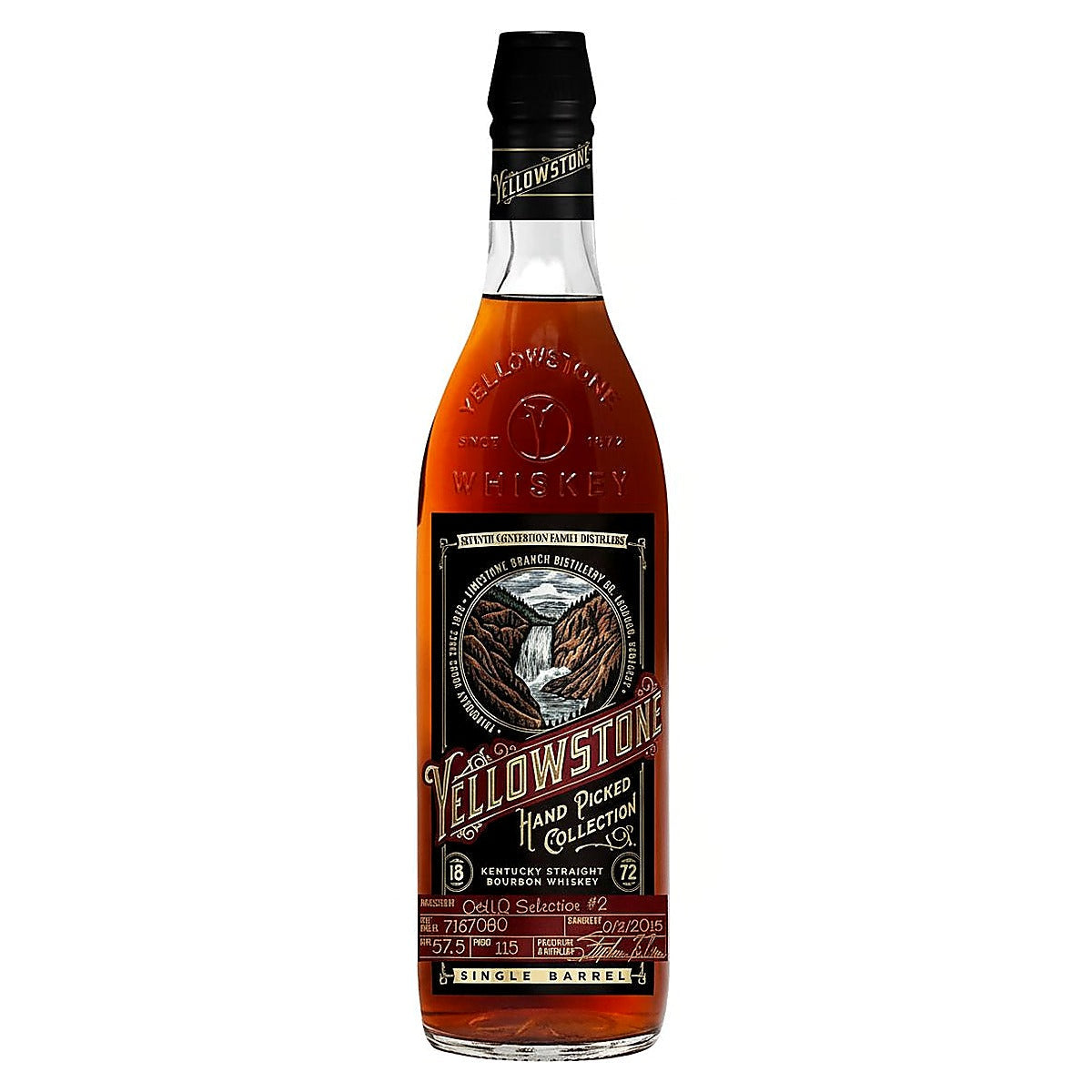 Yellowstone Single Barrel Bourbon Whiskey