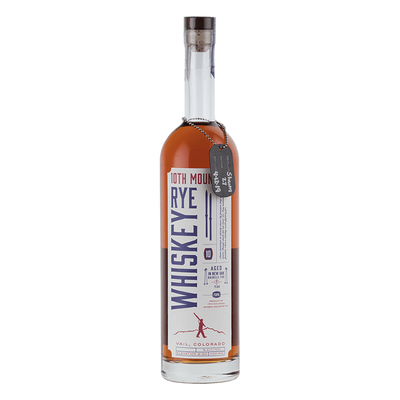 10th Mountain Rye Whiskey 750ml - Whisky and Whiskey