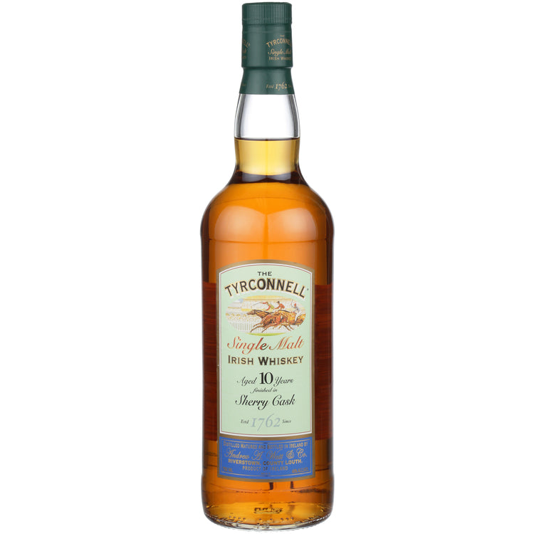 The Tyrconnell 10 Year Old Sherry Cask Finish Single Malt Irish Whiskey