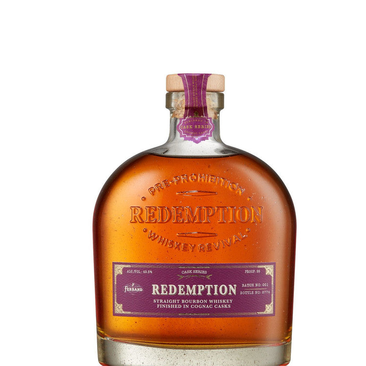 Redemption Straight Bourbon Finished In Cognac Casks Cask Series Batch No. 1