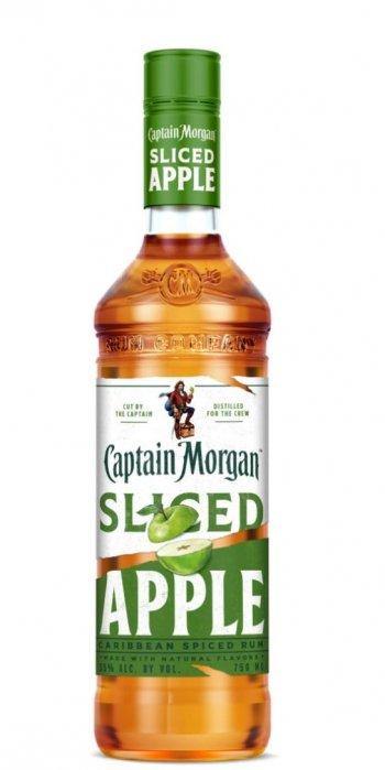 Captain Morgan Sliced Apple Rum 750ml - Whisky and Whiskey