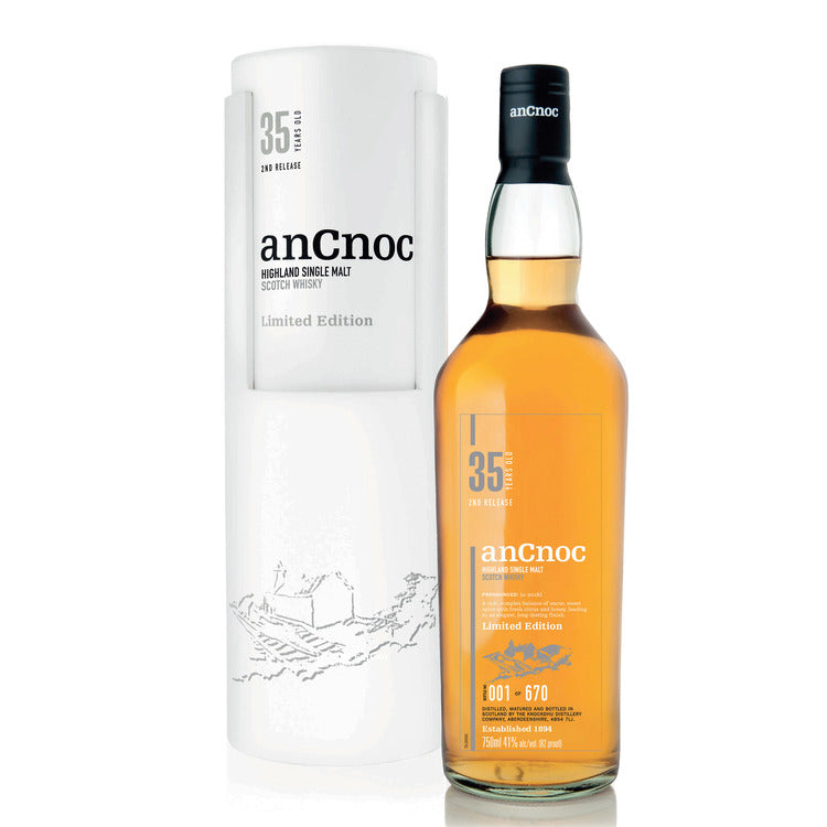 Ancnoc 35 Year old Single Malt Scotch Whisky