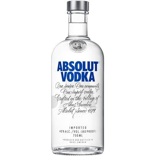 Absolut Vodka 750ml - Whisky and Whiskey