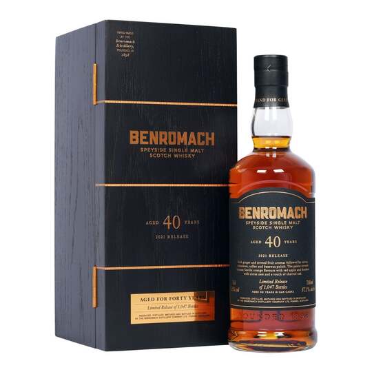 Benromach 40 Year Old Single Malt Scotch Whisky