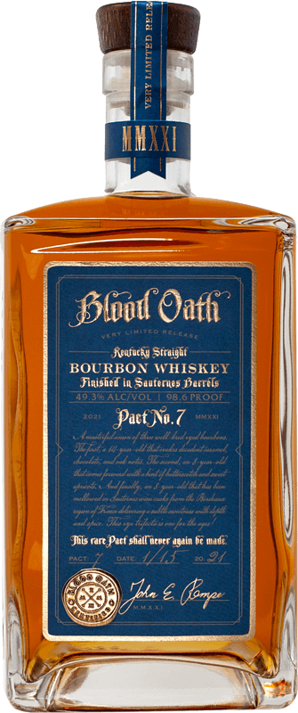 Blood Oath Pact No. 7 Bourbon Whiskey