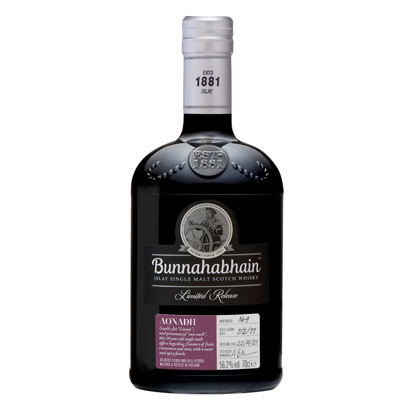 Bunnahabhain Aonadh 10 Year Old Single Malt Scotch Whisky