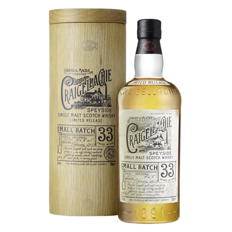 Craigellachie 33 Year Old Single Malt Scotch Whisky