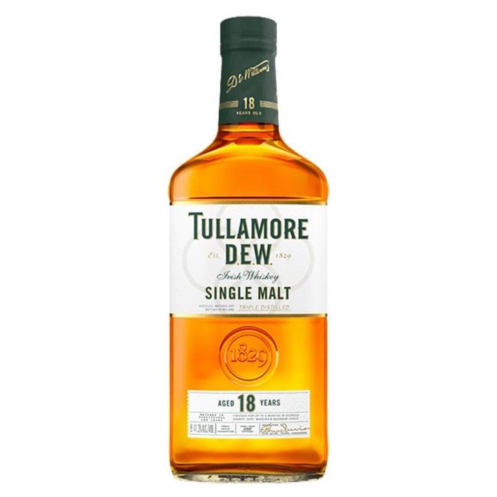 Tullamore D.E.W. 18 Year Old Single Malt Irish Whiskey