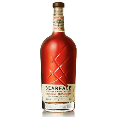 Bearface Aged 7 Years Triple Oak Canadian Whisky 750ml - Whisky and Whiskey