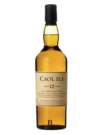 Caol Ila Aged 12 Years Islay Single Malt Scotch Whisky 750ml - Whisky and Whiskey