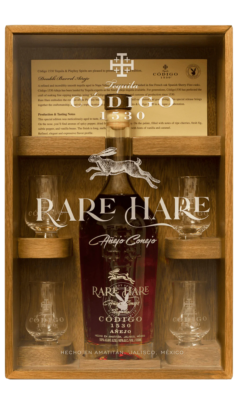 Codigo 1530 Playboy Rare Hare Anejo Tequila