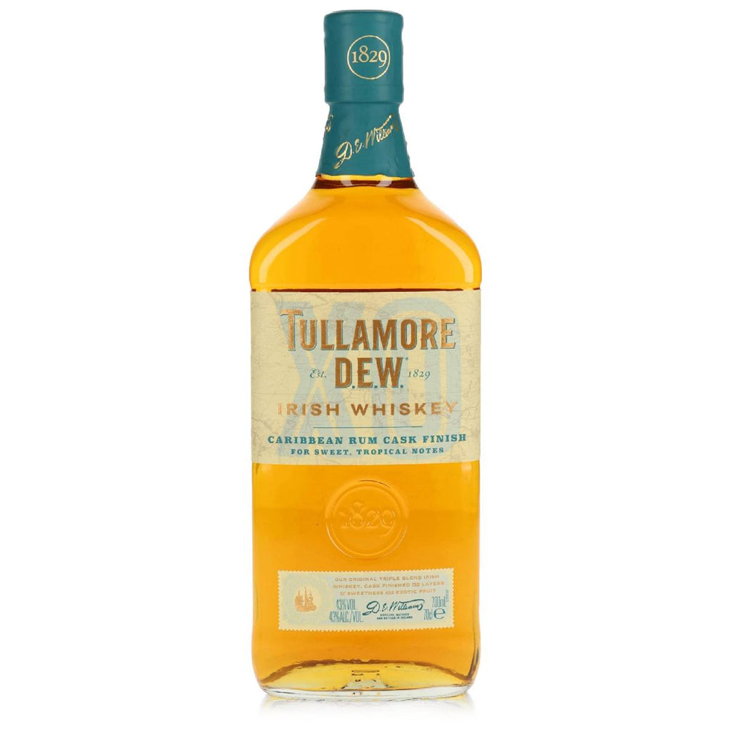 Tullamore D.E.W. Caribbean and Cask Rum Whiskey Whiskey Finish Irish Whisky –