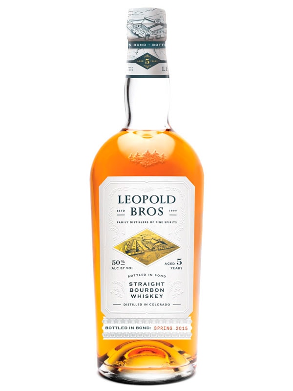 Leopold Bros 5 Year Old Bottled In Bond Bourbon Whiskey