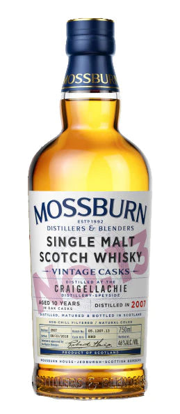 Mossburn 10 Year Old Craigellachie Distillery Vintage Casks No. 13