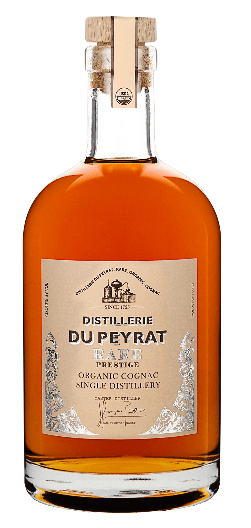 Distillerie Du Peyrat Rare Prestige Organic Cognac Single Distillery