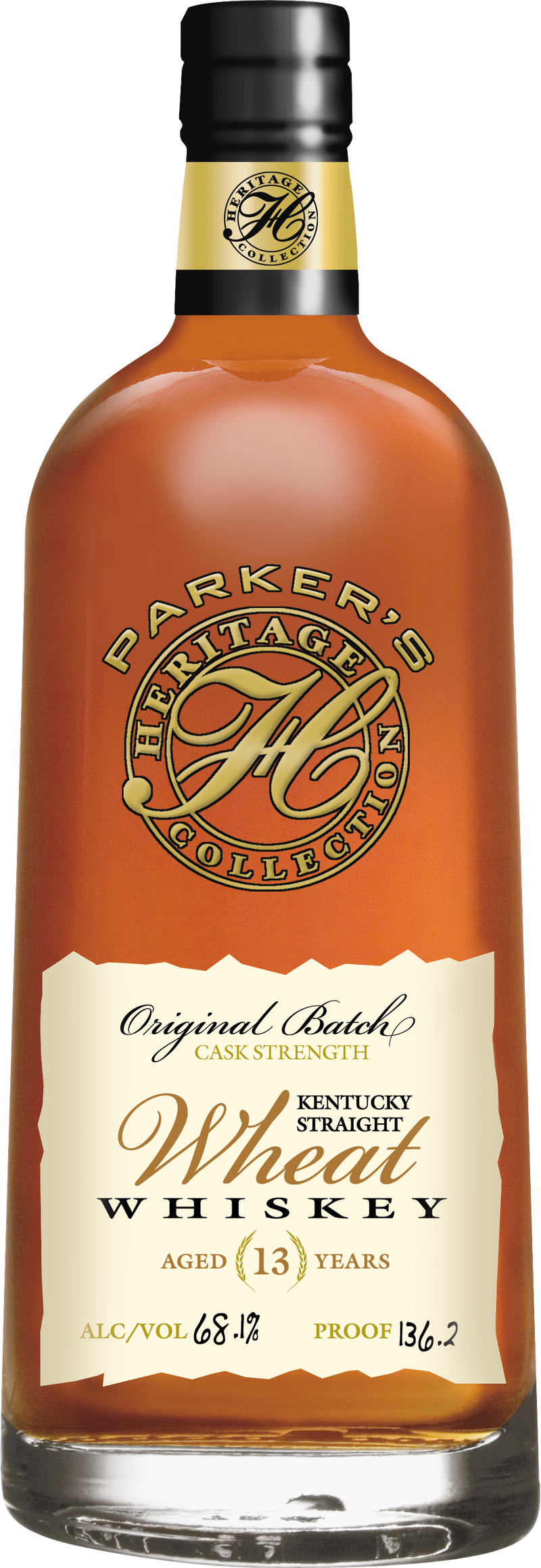 Parkers Heritage 13 Year Old Wheat Whiskey 750mL