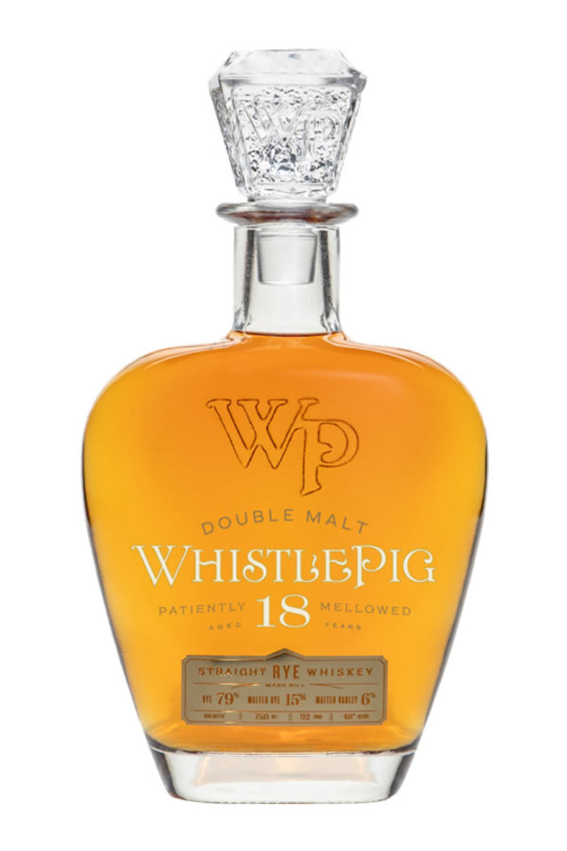 WhistlePig 18 Year Old Double Malt Rye Whiskey