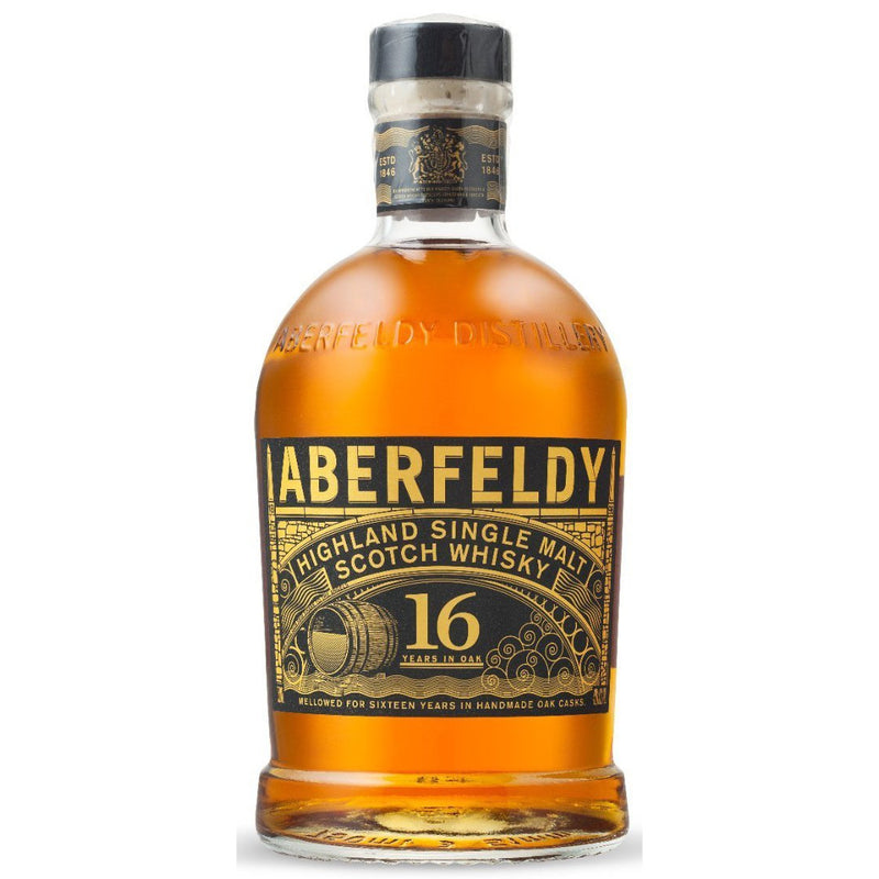 ABERFELDY 16 Year Old Single Malt Scotch Whisky