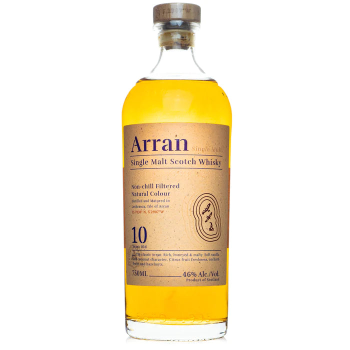 Arran 10 Year Old Single Malt Scotch Whisky