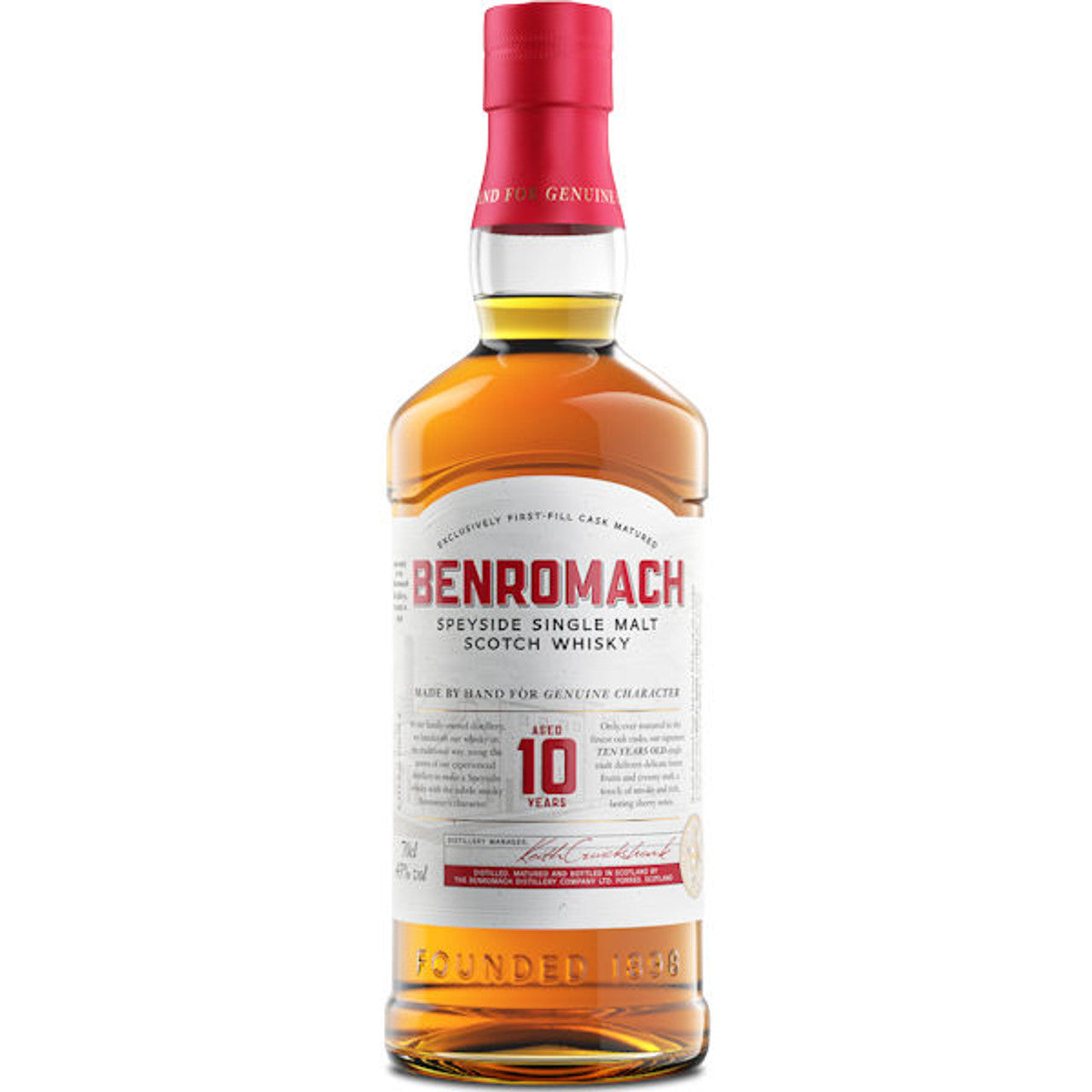 Benromach 10 Year Old Single Malt Scotch Whisky