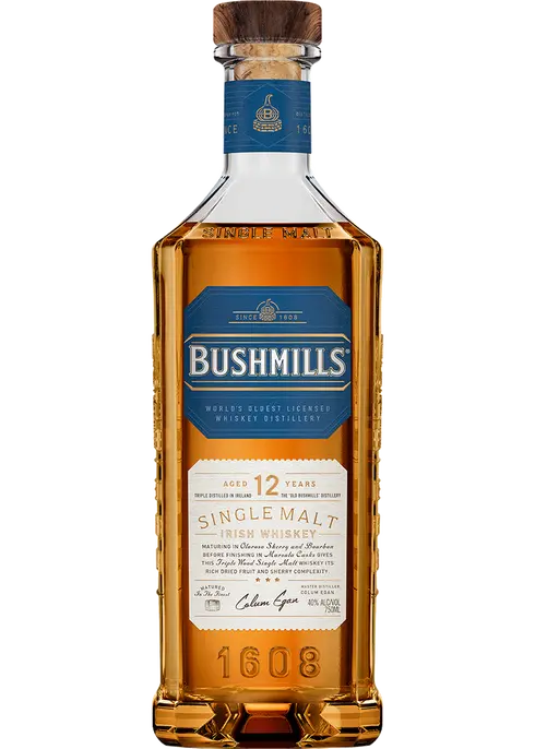 Bushmills Irish Whiskey 12 Year Old