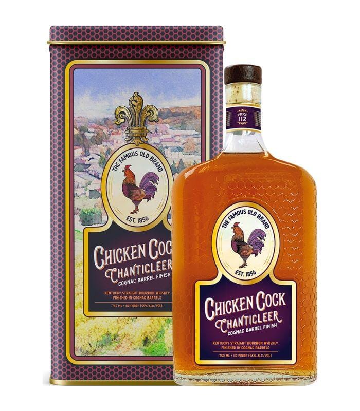Chicken Cock Chanticleer Cognac Barrel Finish Bourbon Whiskey