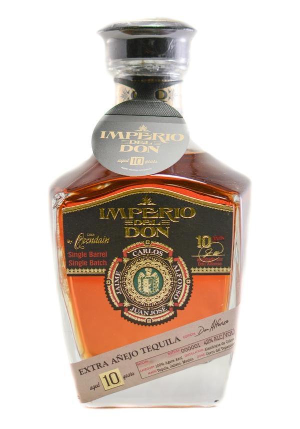 Imperio Del Don 10 Year Old Extra Anejo Tequila