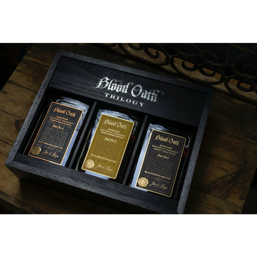 Blood Oath Trilogy Set 2021 | Pact No. 4-6 | Second Edition| Kentucky Straight Bourbon Whiskey