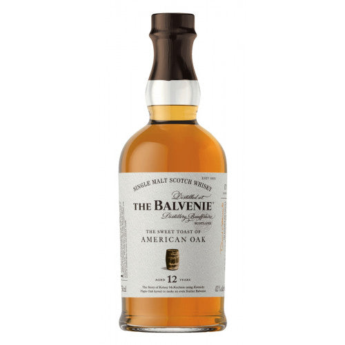 The Balvenie 12 Year Old The Sweet Toast Of American Oak Single Malt Scotch Whisky