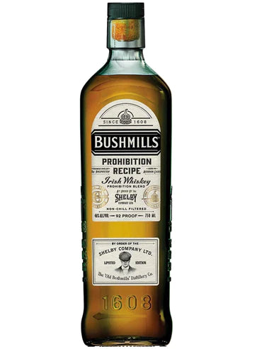Bushmills Irish Whiskey Peaky Blinders Prohibition Recipe