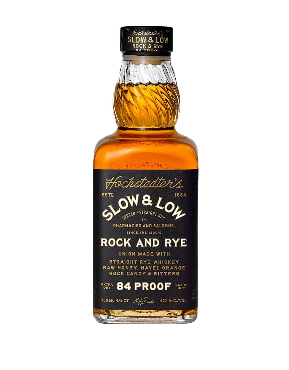 Slow & Low Rock and Rye Straight Rye Whiskey
