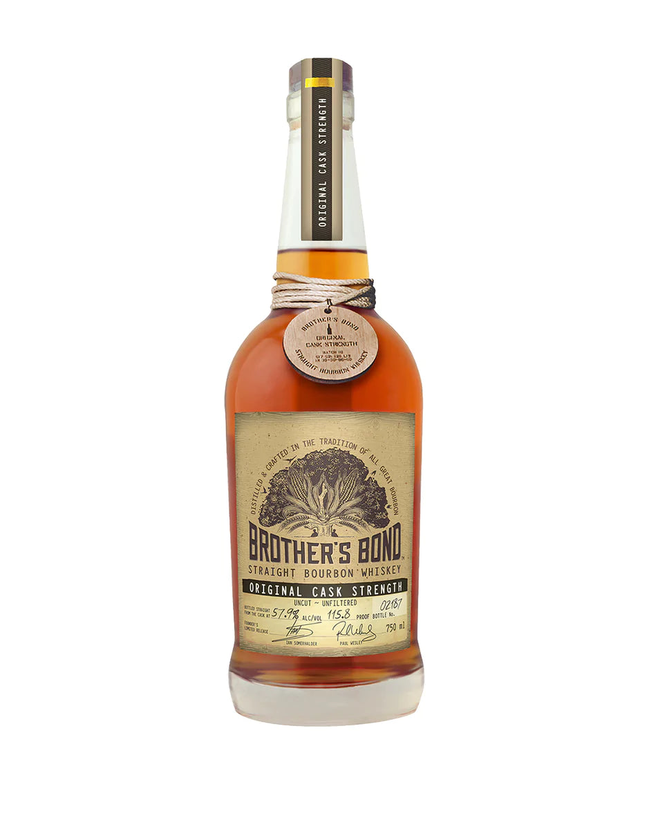 Brother's Bond Original Cask Strength Bourbon Whiskey