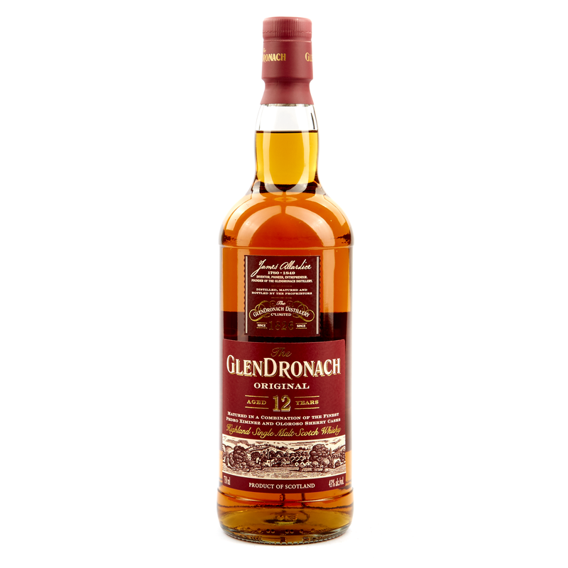GlenDronach 12 Year Old Single Malt Scotch Whisky